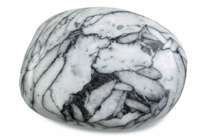 Polished Pinolite Palm Stone - Austria #380867
